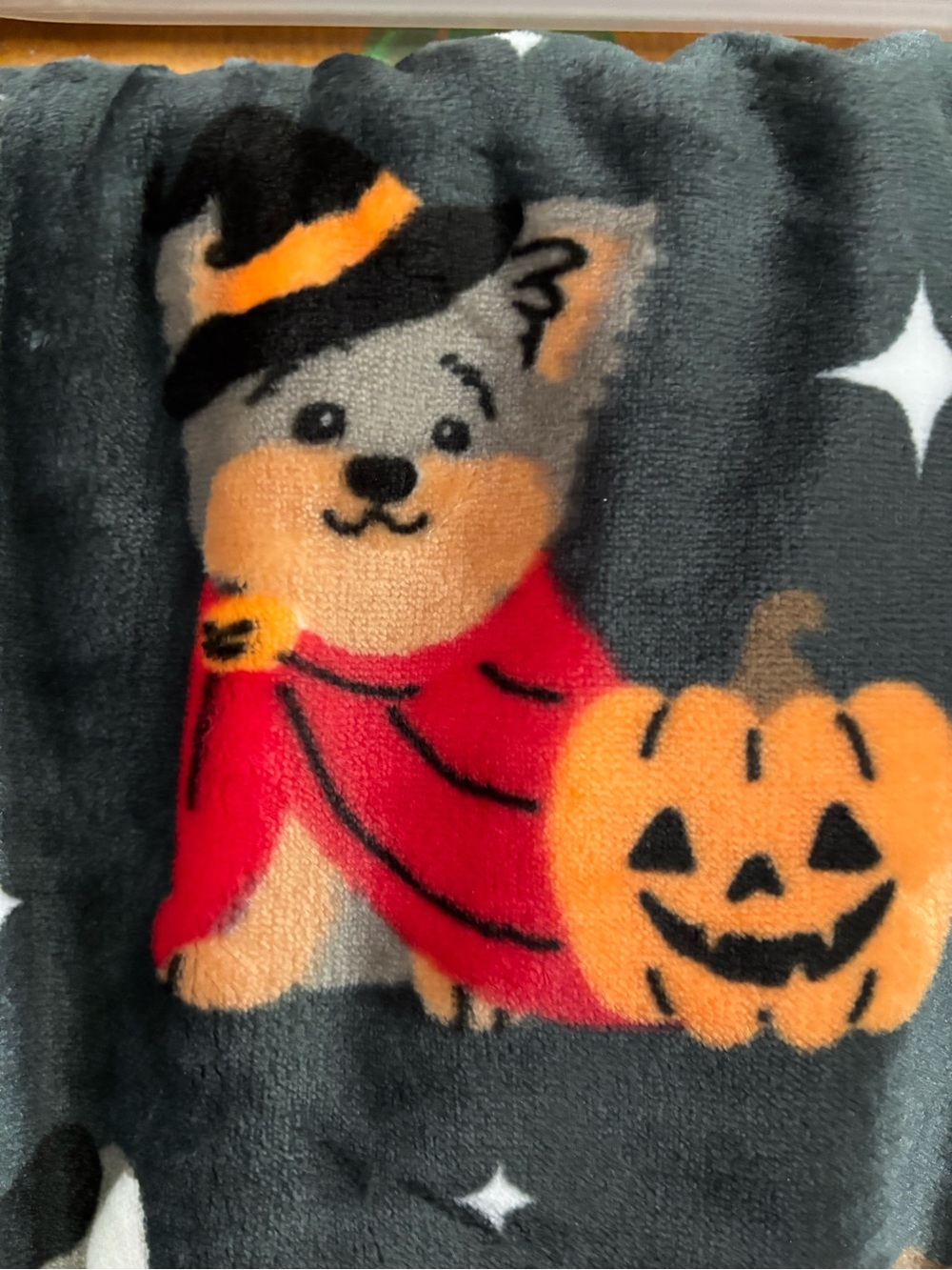 Halloween Throw Blanket.  New.  Dogs - Picture 3 of 5